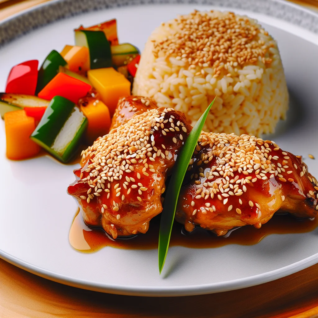 Poulet au Miel et Sésame Express
