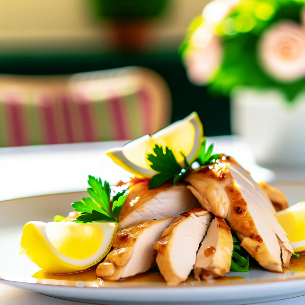 Poulet Citronné à la Minute