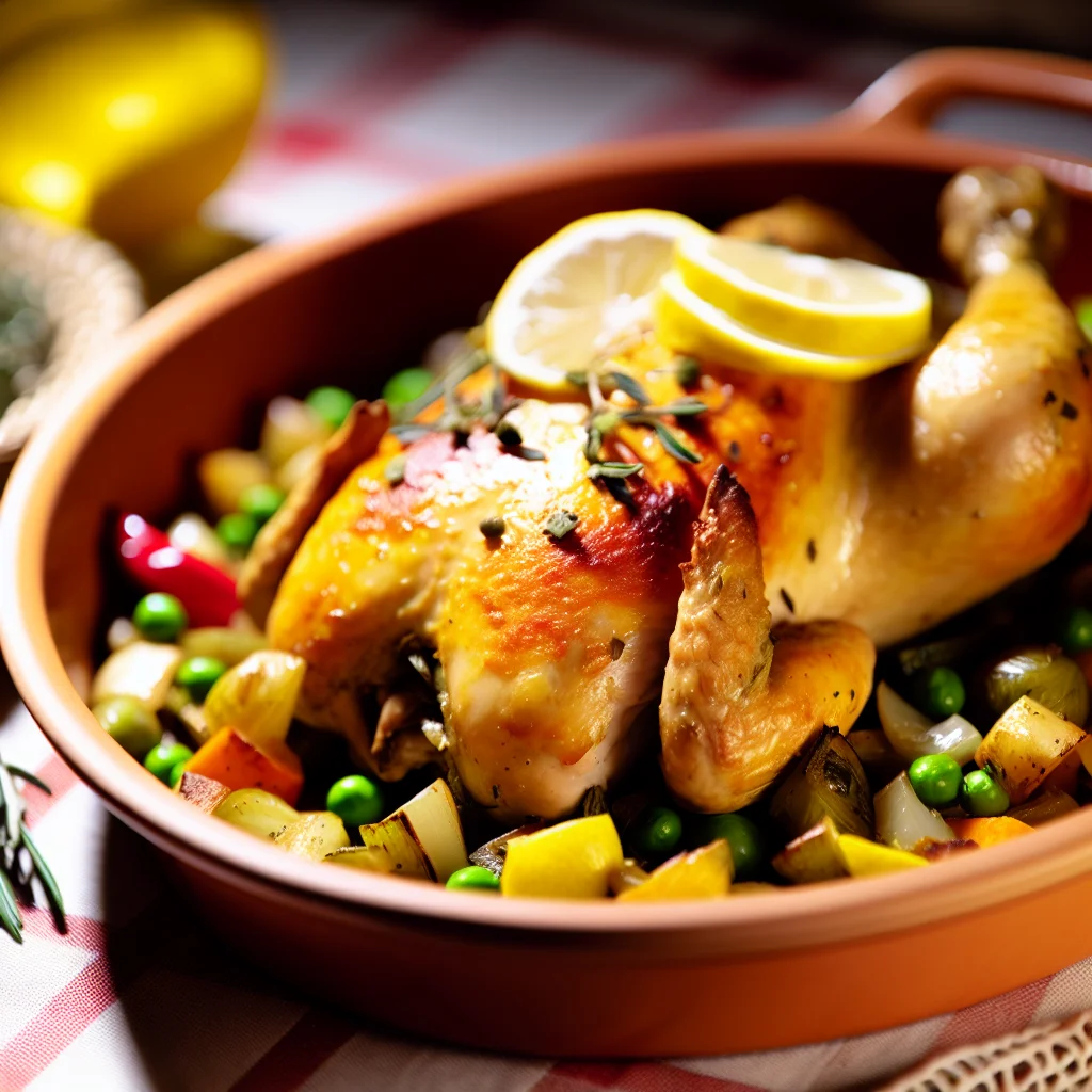 Poulet Citronné Aromatique Express