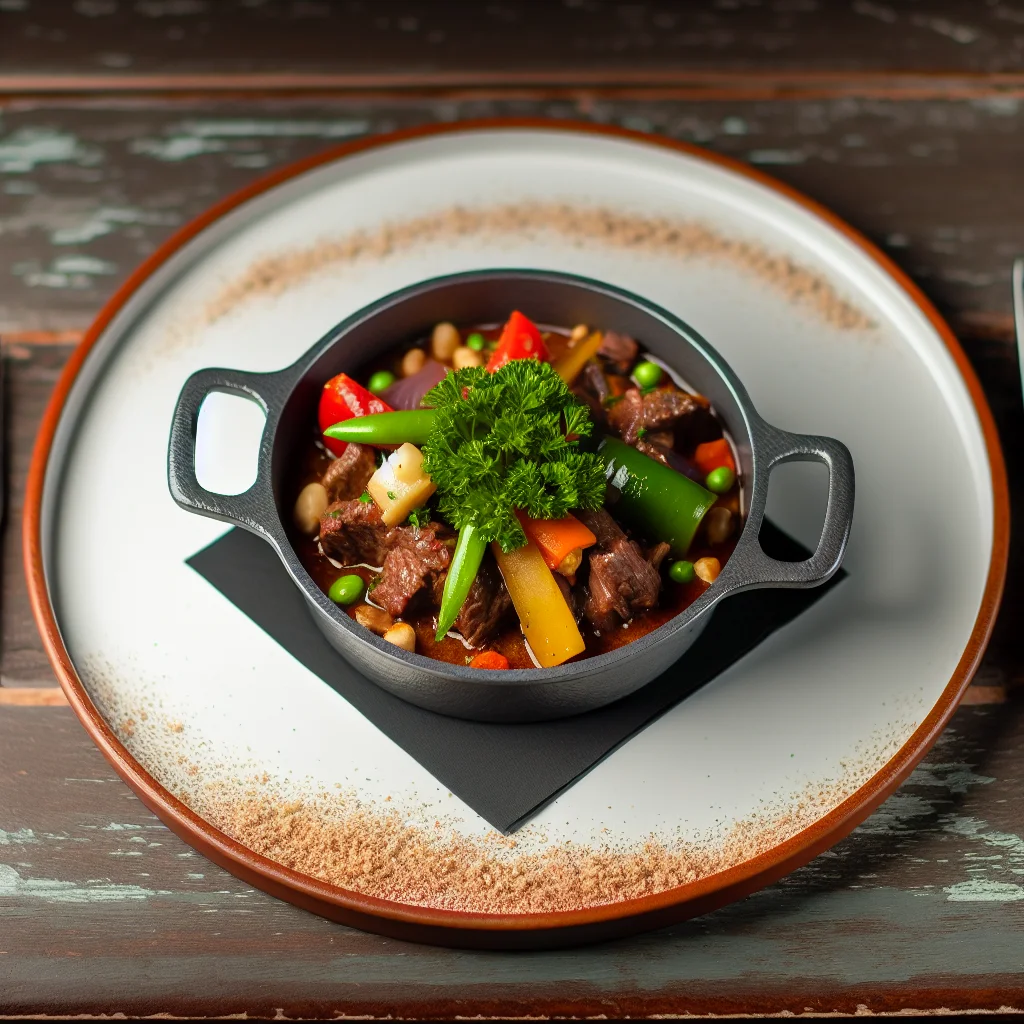 Ragoût de bœuf aux légumes racines