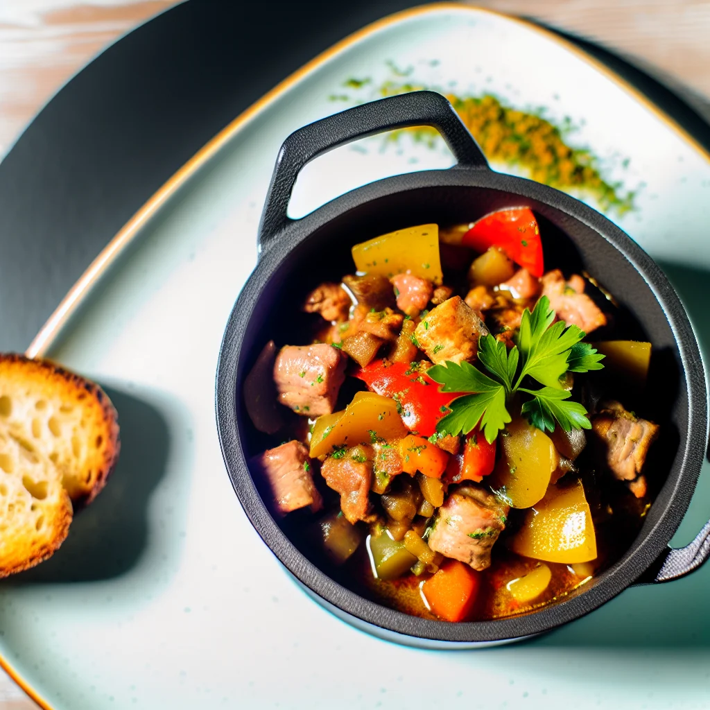 Ragoût de porc aux légumes d'hiver