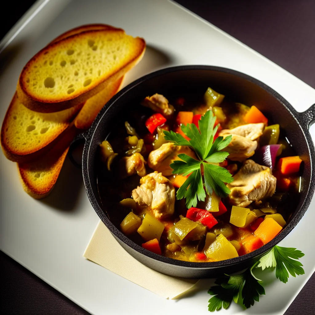 Ragoût de Poulet aux Épices du Monde