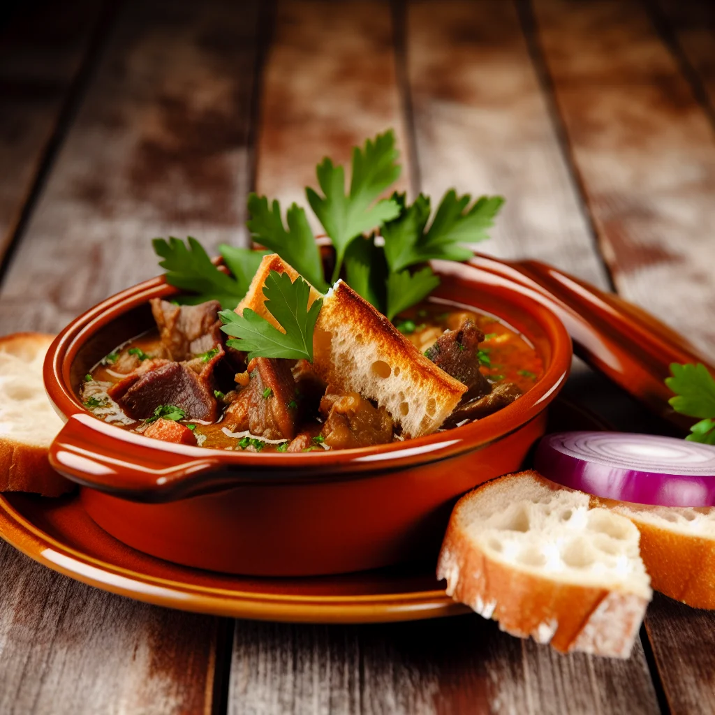 Ragoût de poulet aux légumes d'automne