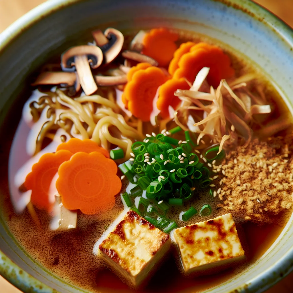 Ravissant Ramen Végétarien