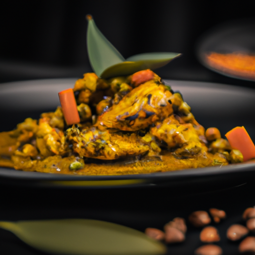 Poulet Masala aux Noix de Cajou