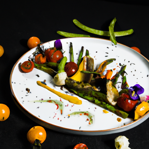 Couronne de légumes printanière