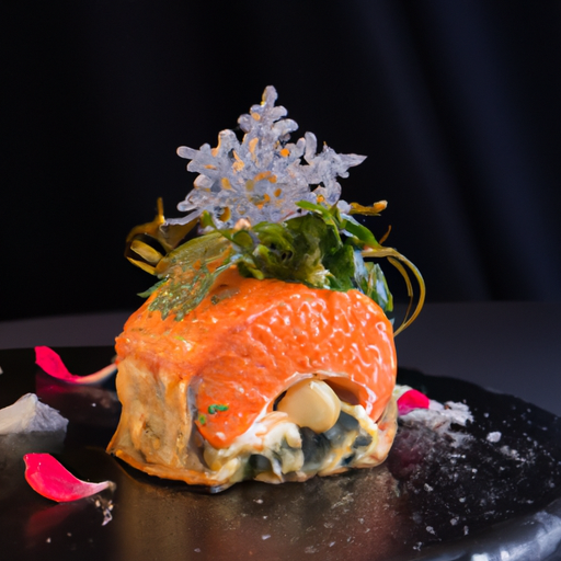 Étoiles de saumon en croûte d'amandes