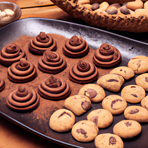 Biscuits au beurre de cacahuètes et pépites de chocolat