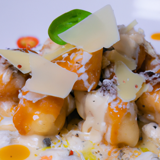 Gnocchis croustillants aux quatre fromages