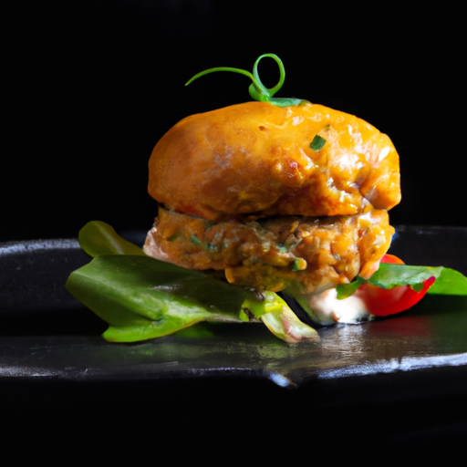 Burgers de crabe croustillants