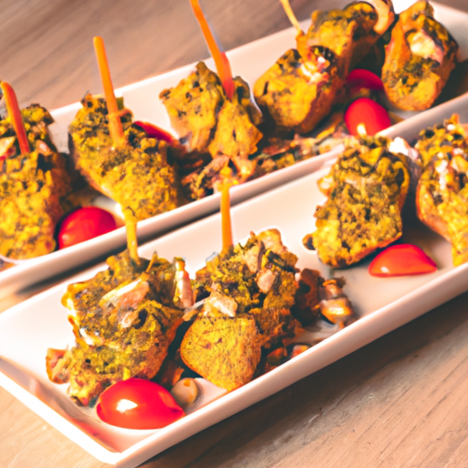 Bouchées croustillantes de poulet au pesto de tomates séchées