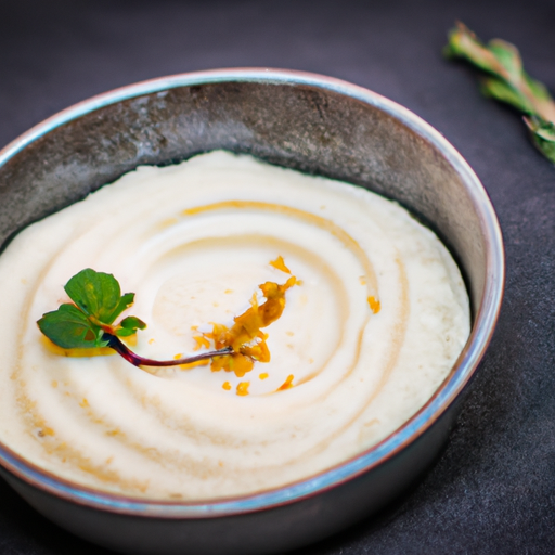 Purée de patates douces au lait de coco et à la cardamome