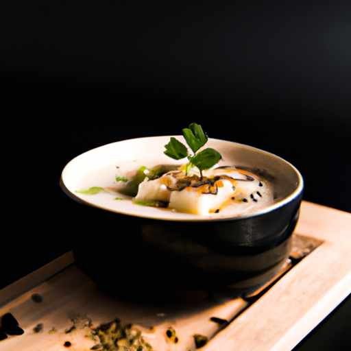 Potage de patates douces épicées au lait de coco