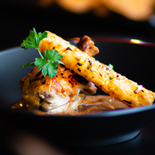 Bol de poulet croustillant au sésame et patates douces rôties