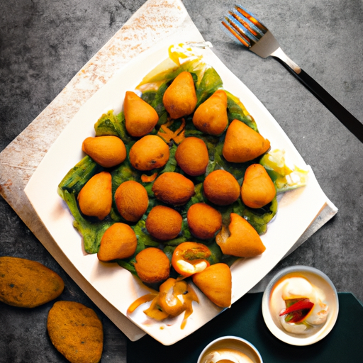 Carrés de patate douce croustillants aux épices marocaines