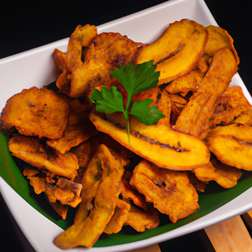 Chips de bananes plantain croustillantes à la cannelle