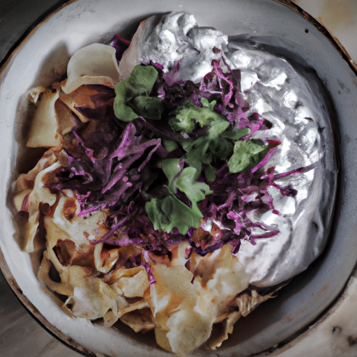 Bowl de patates douces rôties et houmous de betteraves