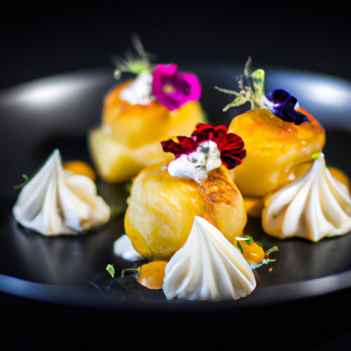 Bouchées de patate douce au fromage de chèvre et miel