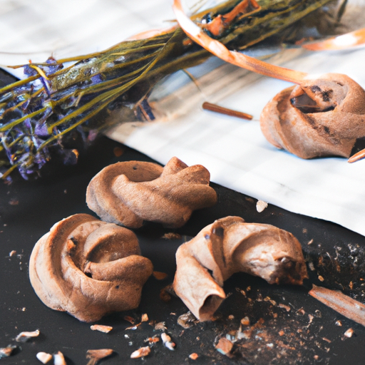 Biscuits moelleux aux pépites de chocolat et à la lavande