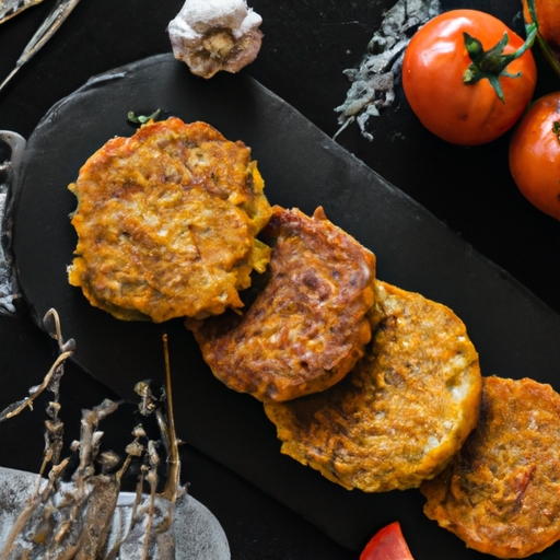 Galettes de patate douce aux épices cajun