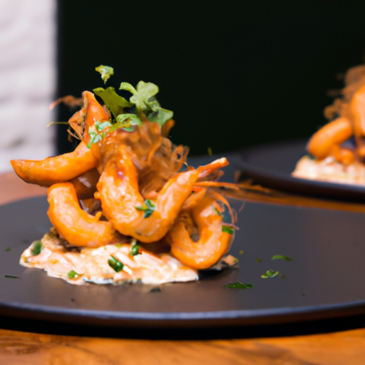 Crevettes croustillantes aux amandes et à la noix de coco