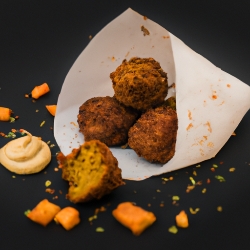 Falafels croustillants à la patate douce