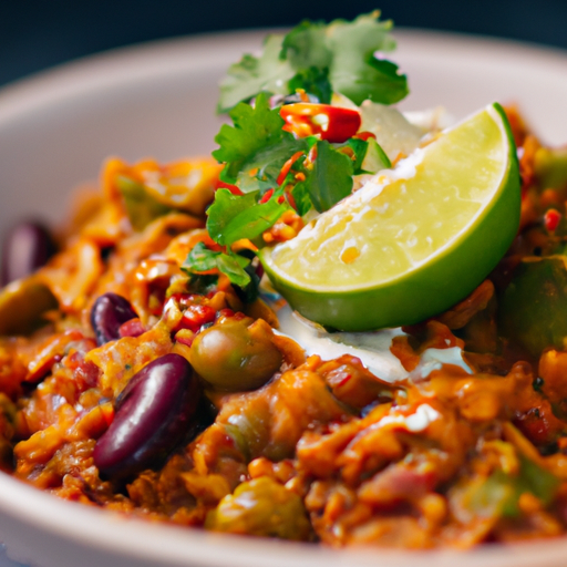 Chili sin carne épicé aux lentilles