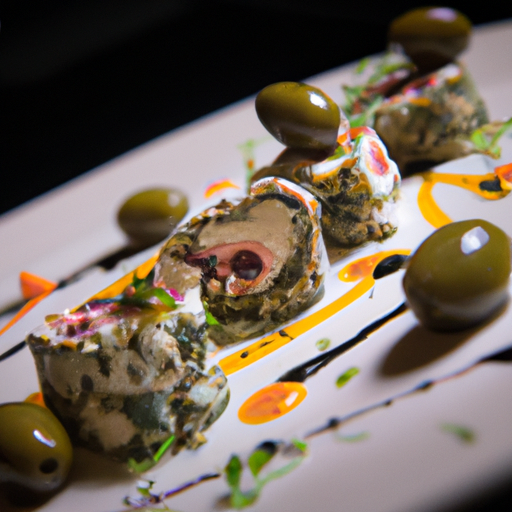 Roulés de saumon à la tapenade d'olives et ricotta