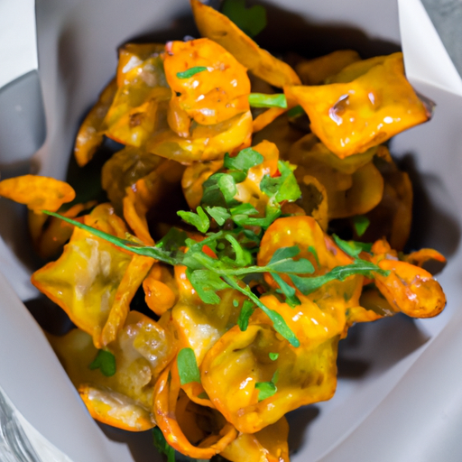 Chips de patate douce croustillantes