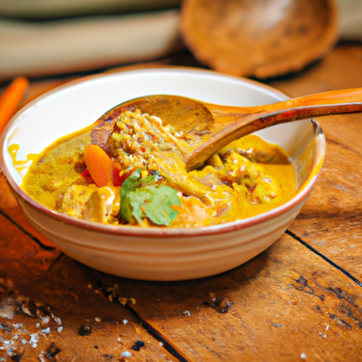 Curry de lotte aux épices indiennes