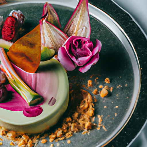 Gâteau renversé à la rhubarbe et à la cardamome