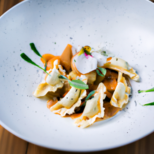 Raviolis croustillants au canard laqué et poireaux sautés