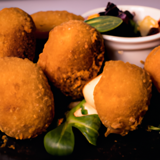 Croquettes de patates douces au fromage de chèvre