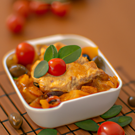Cassolette de lotte safranée aux petits légumes