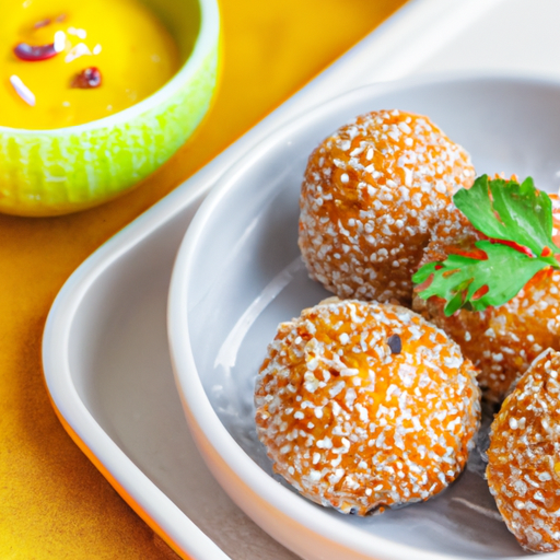 Boulettes de poulet sauce sésame et citronnelle