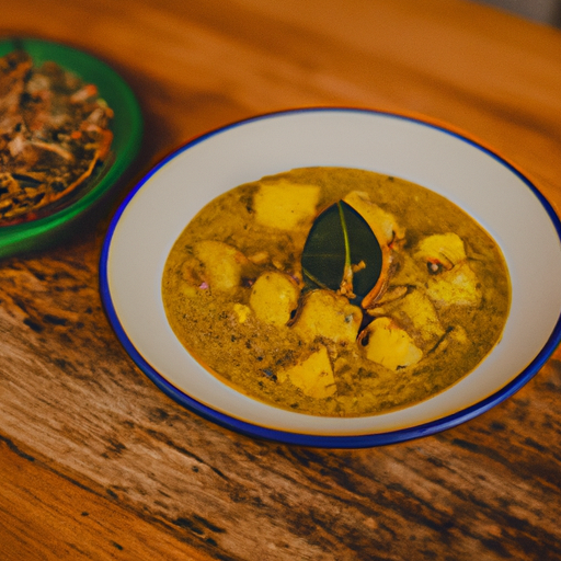Curry de patates douces et pois chiches au lait de coco