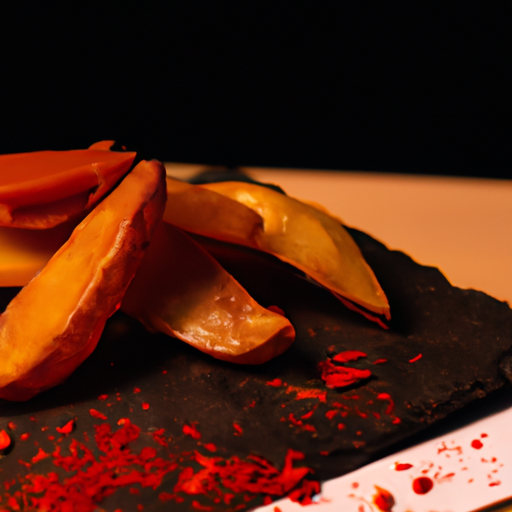 Chips de patates douces croustillantes au paprika