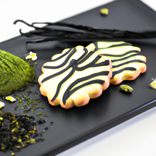 Biscuits au thé matcha et pépites de chocolat blanc