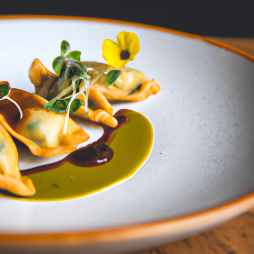 Raviolis croustillants au canard laqué et sauce hoisin