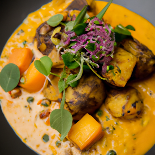 Curry de lentilles corail et patates douces