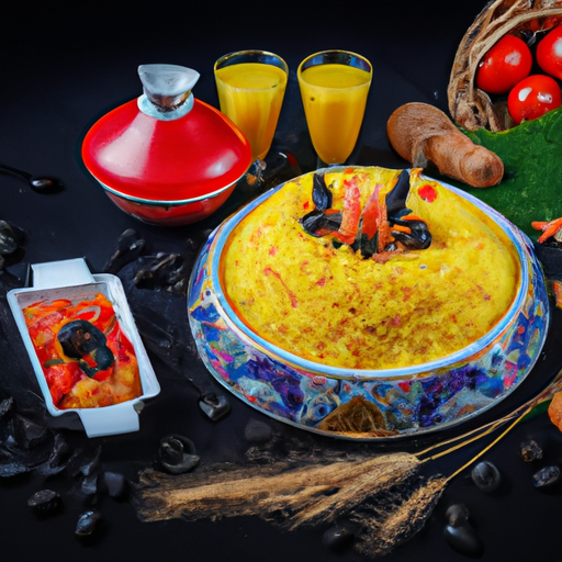 Biryani de lotte épicée