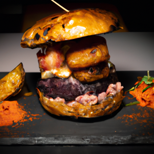 Burger de crabe croustillant au cheddar fumé
