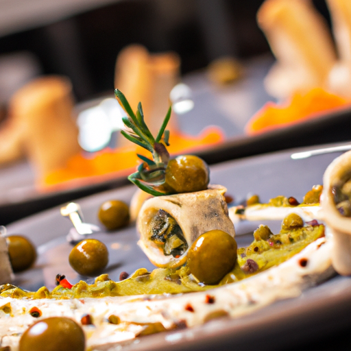 Roulés de saumon à la tapenade d'olives vertes