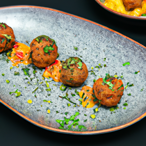 Boulettes de lentilles corail aux épices douces