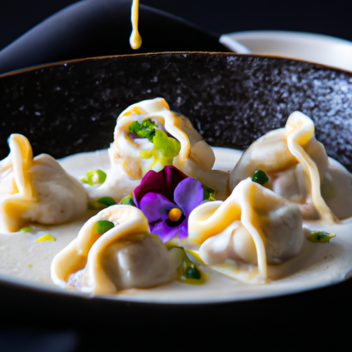 Raviolis de canard confit aux saveurs asiatiques