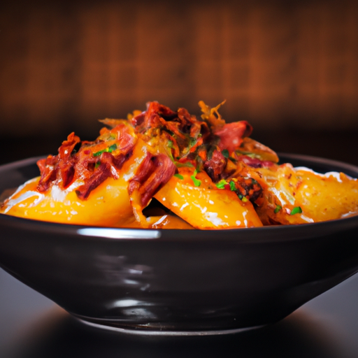 Poêlée de patates douces épicées au chorizo