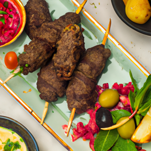 Brochettes de kefta libanaises au sumac