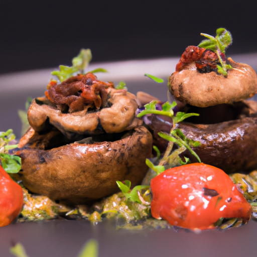 Champignons farcis à l'italienne