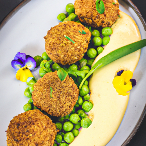 Boulettes de pois chiches croustillantes aux herbes fraîches