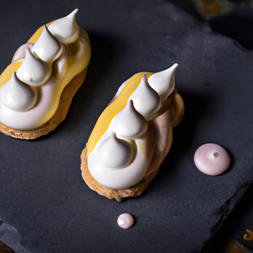 Éclairs au citron meringués